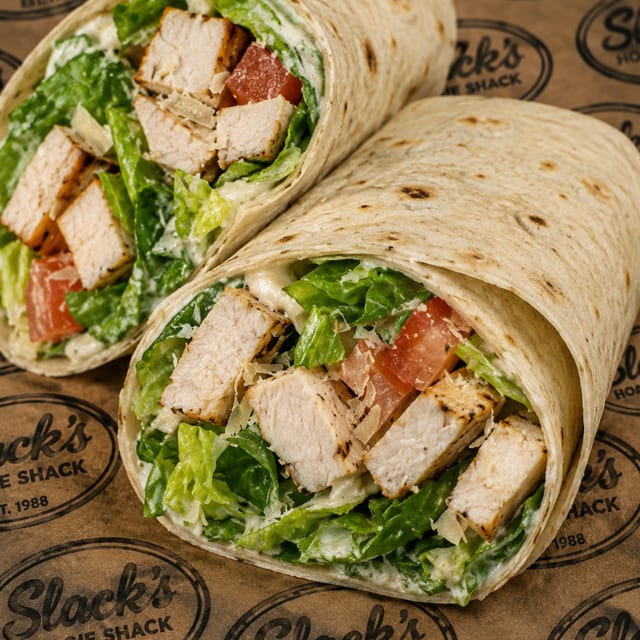 Chicken Caesar Wrap.