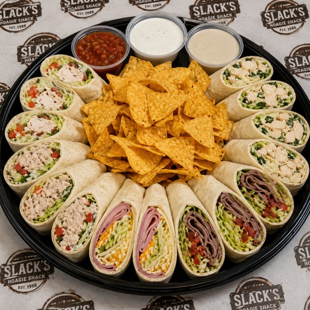 Slacks Wrap Tray.