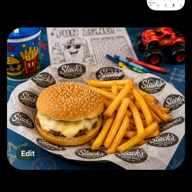 Kids Cheeseburger.