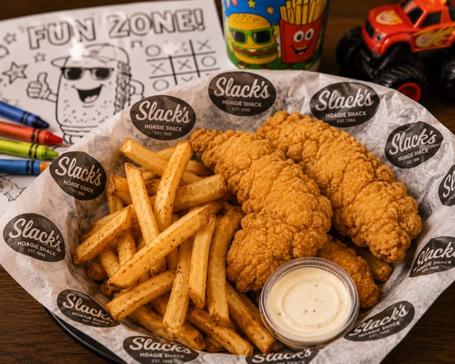 Kids Chicken Tenders.