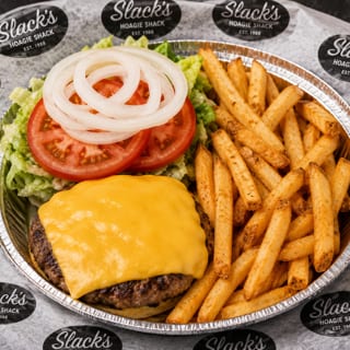 Cheese Burger Platter