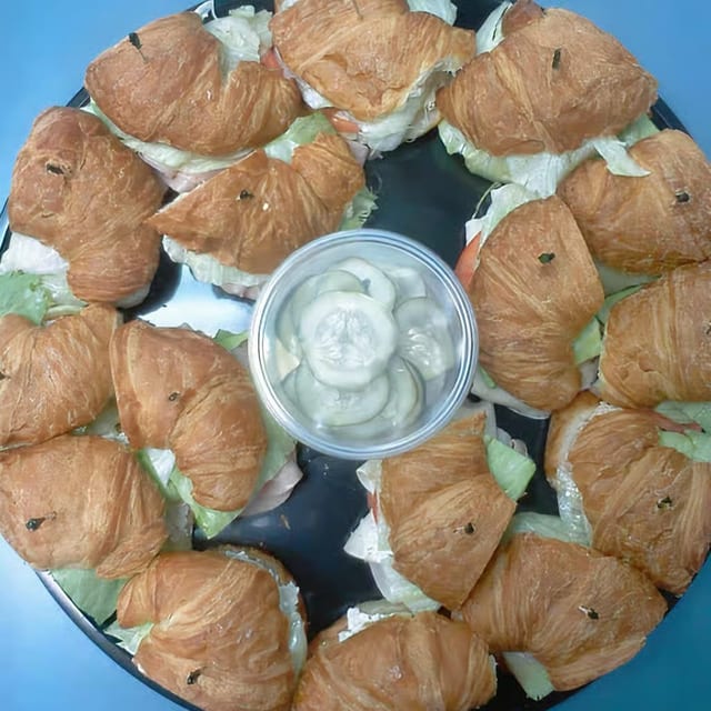 Croissant Tray.