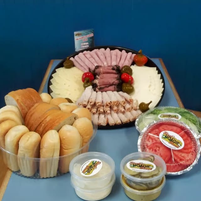 Slack's Deluxe Meat Tray.