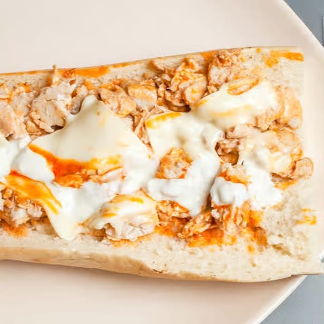 Buffalo Chicken Cheese Steak.