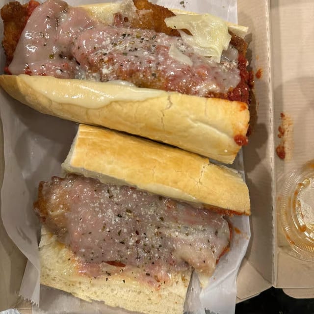 Chicken Parmigiana.