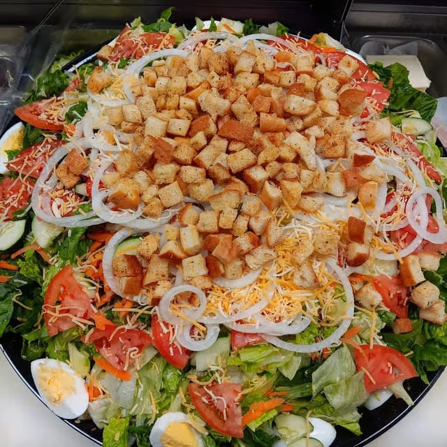 Slacks Tossed Salad Tray.