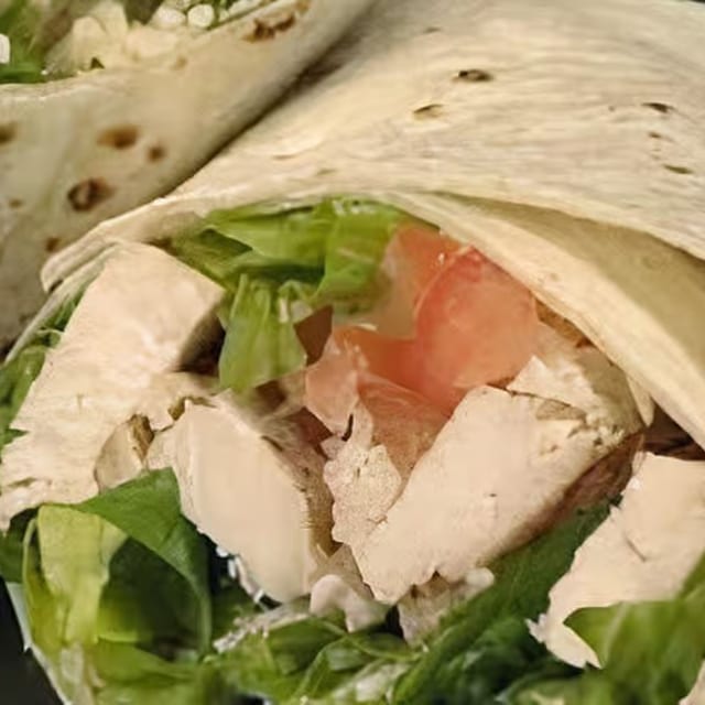 Chicken Caesar Wrap.