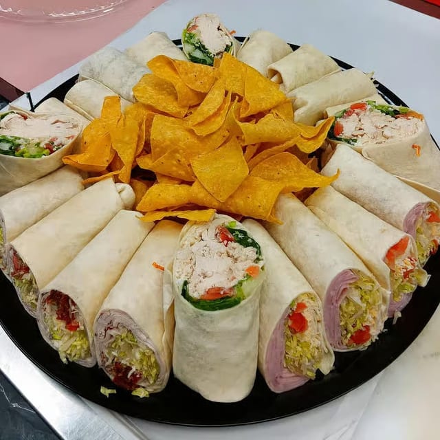 Slacks Wrap Tray.
