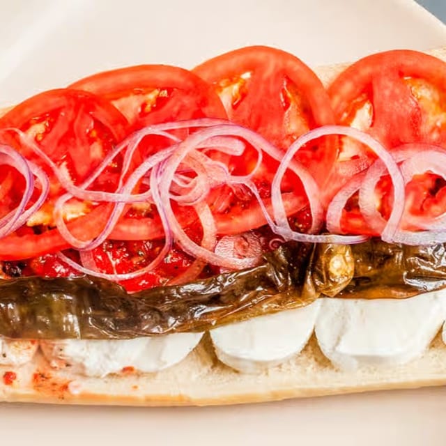 Grilled Veggie Wrap.