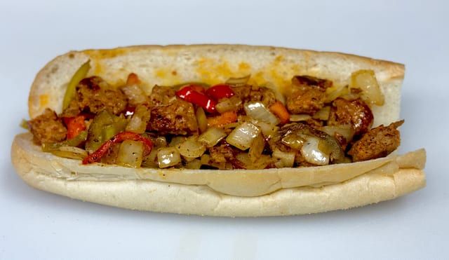 Hot Sausage Boardwalk Style.